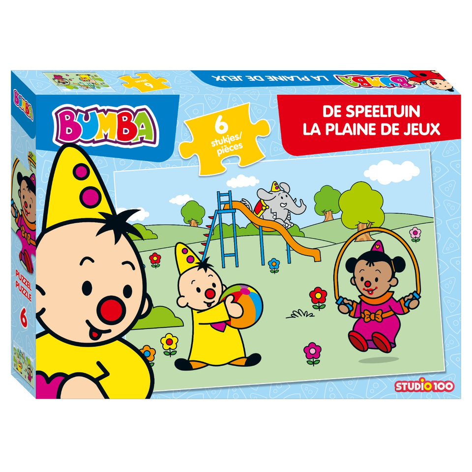 Bumba Puzzel 6 Stukjes Speeltuin