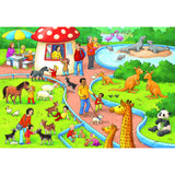 Puzzel Dag In De Dierentuin 2X24 Stuks