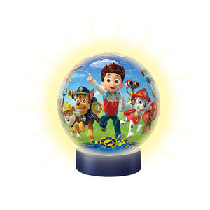 Puzzel 3D met licht paw patrol