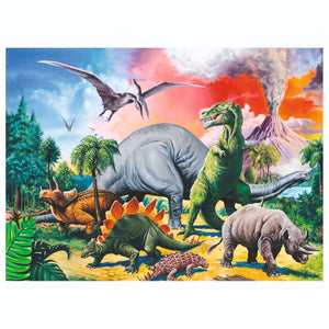 Ravensburger puzzel tussen de dino's 100 xxl