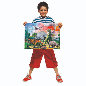 Ravensburger puzzel tussen de dino's 100 xxl