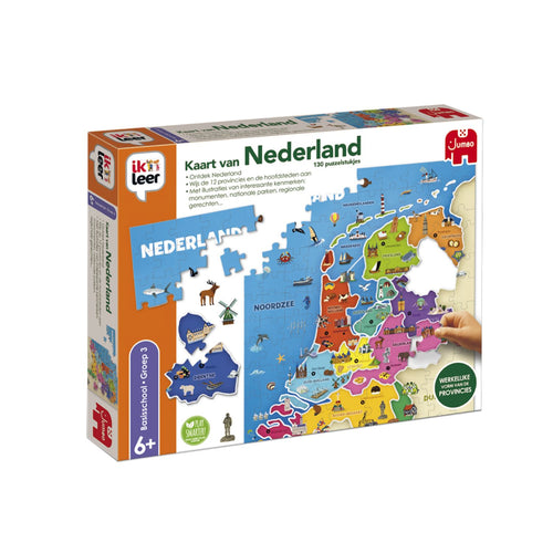 Spel Ik Leer Kaart Van Nederland