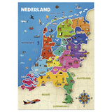 Spel Ik Leer Kaart Van Nederland