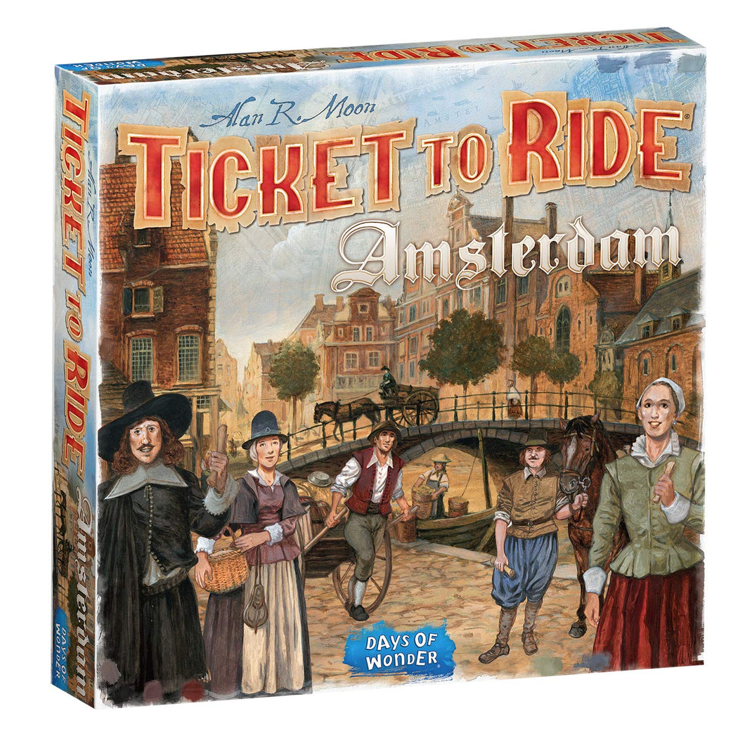 Ticket To Ride Amsterdam - bordspel