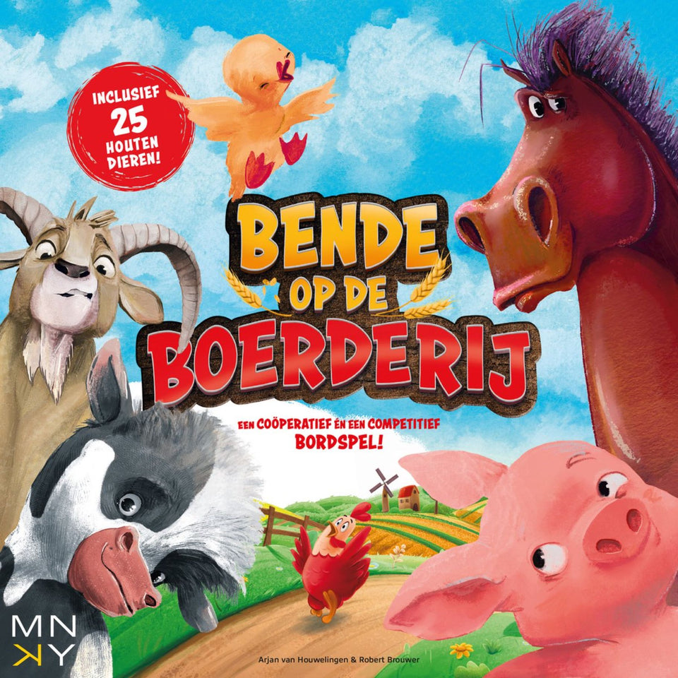 Bende Op De Boerderij - Bordspel