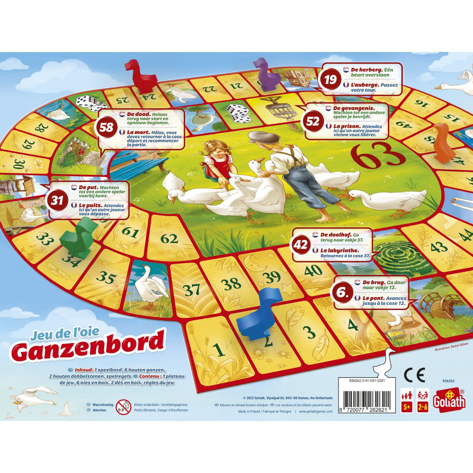 Ganzenbord - Bordspel