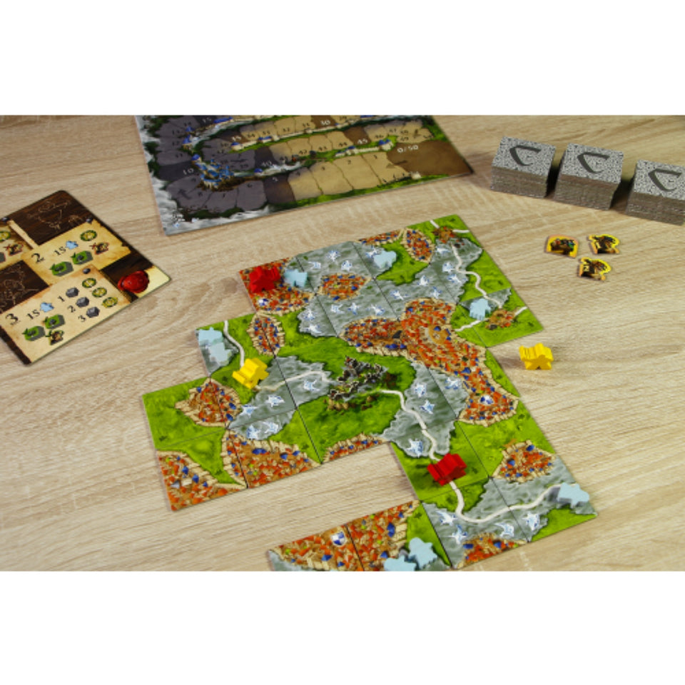 Carcassonne: De Mist - Bordspel