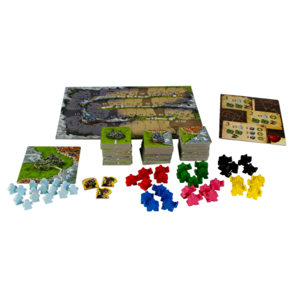 Carcassonne: De Mist - Bordspel