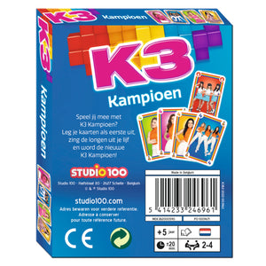 K3 Kampioen - Kaartspel