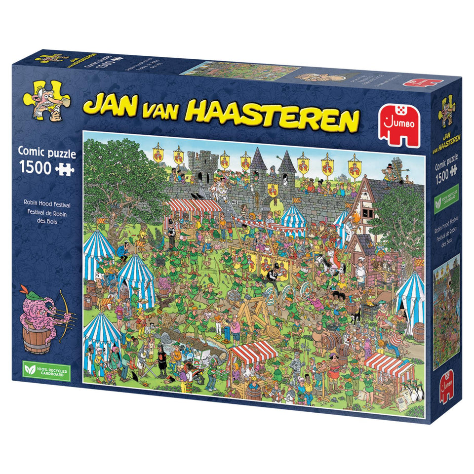 Jan Van Haasteren puzzel Robin Hood festival 1500 stukjes