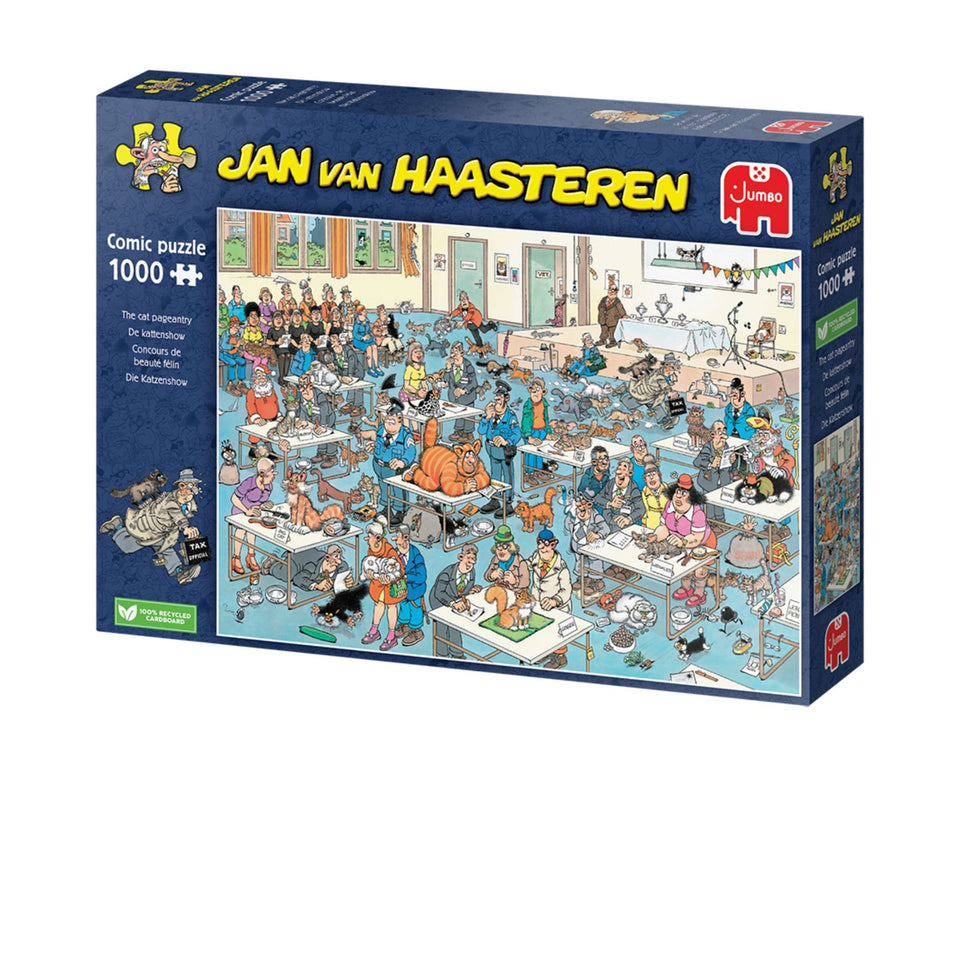 Jan Van Haasteren Puzzel Kattenshow 1000 Stukjes