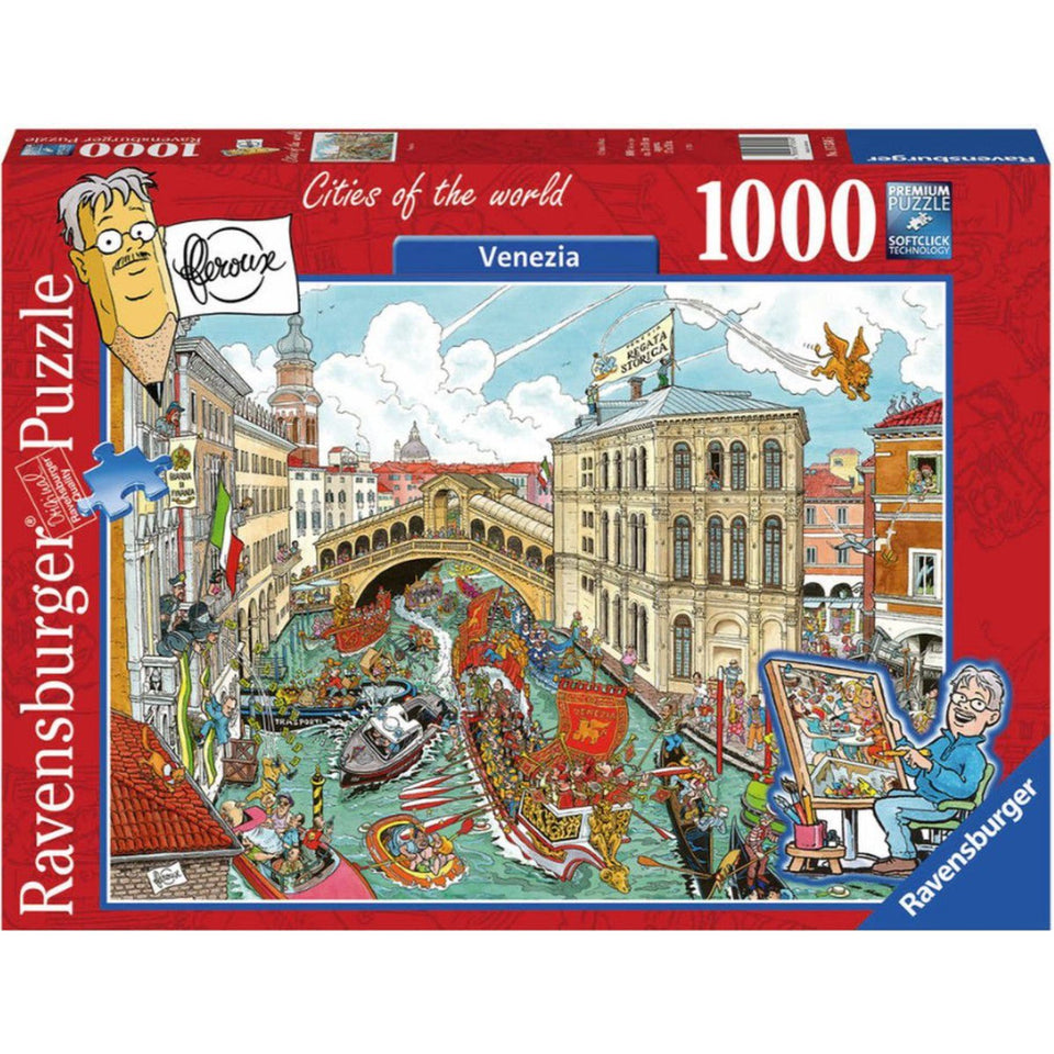 Ravensburger puzzel fleroux venetie 1000 stukjes