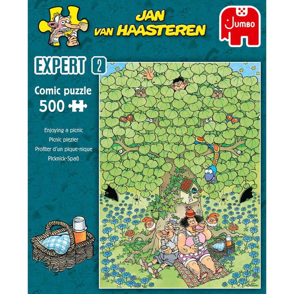 Puzzel Jan Van Haasteren Expert 2 Picnic Plezier 500 Stukjes