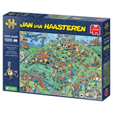 Puzzel Jan Van Haasteren Europa's voetbalkampioen  1000 stukjes