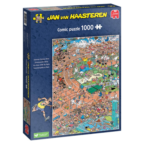 Puzzel Jan Van Haasteren Olympische Zomerspelen  1000 stukjes