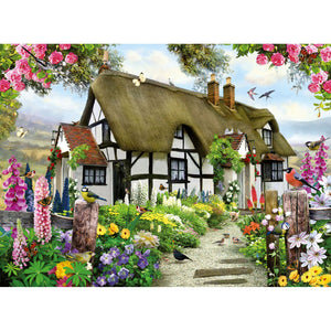 Ravensburger Puzzel idyllische cottage 500 stukjes