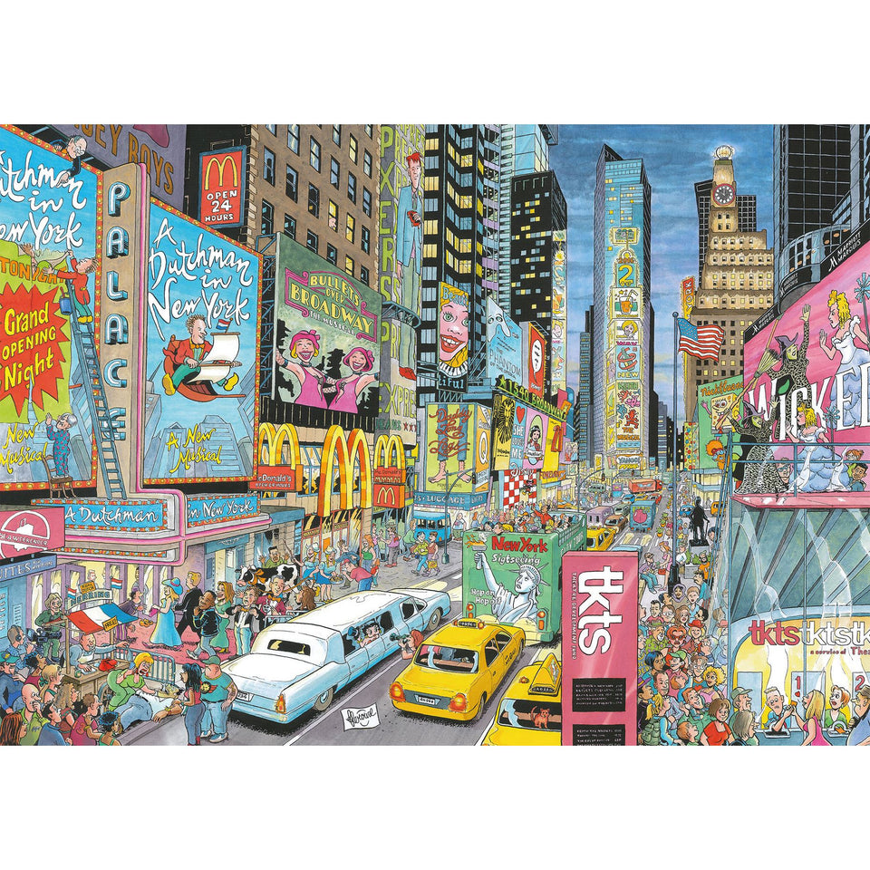 Ravensburger puzzel fleroux new york 1000 stukjes