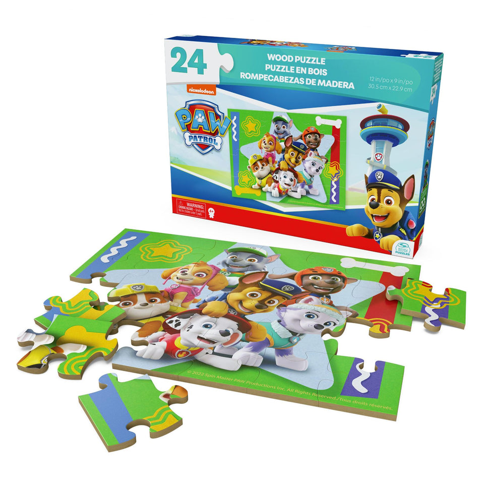 PAW Patrol Houten Puzzel (24 stukjes)