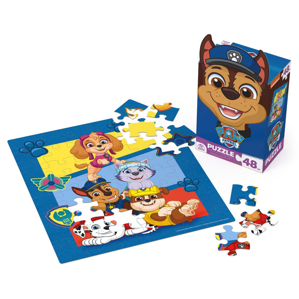 Puzzel Paw Patrol Box Asst Chase, Skye, Rubble