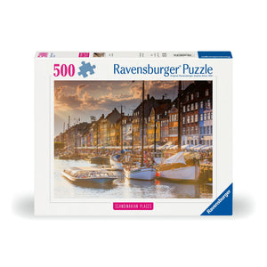 Ravensburger Puzzel sonnenuntergang Kopenhagen 500 stukjes