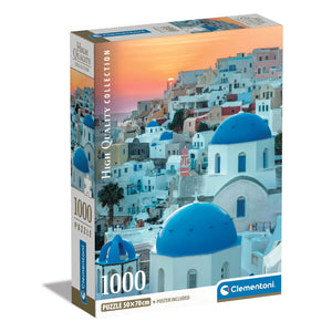 Clementoni puzzel Santorini 1000 stukjes