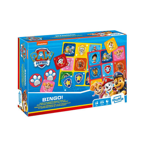 Shuffle Junior Paw Patrol Bingo - Kaartspel