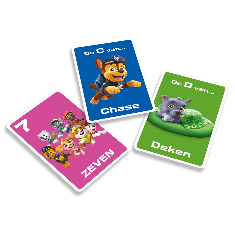 Shuffle Junior Paw Patrol Alfabet/Nummers - Kaartspel