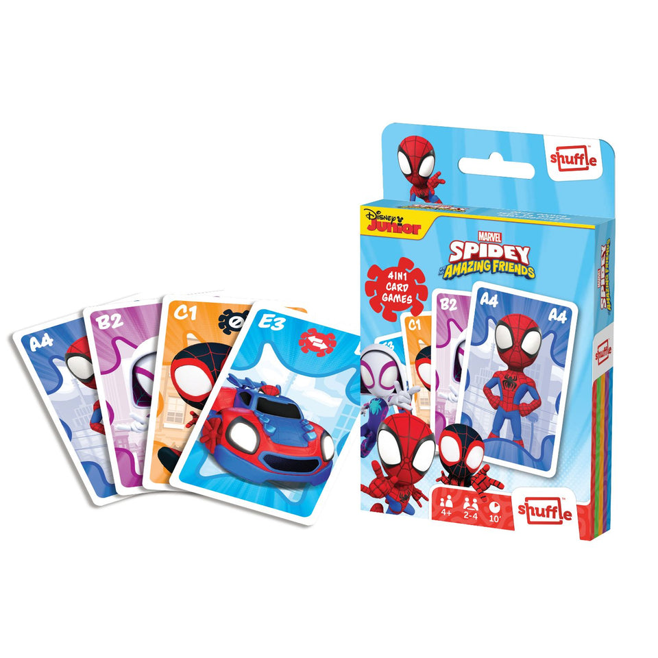 Shuffle 4-in-1 Spidey - Kaartspel