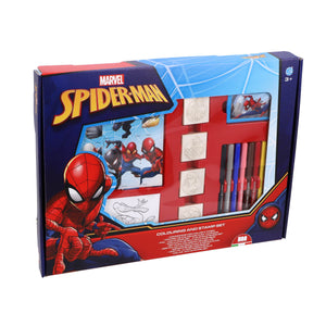 Spiderman stempeldoos maxi 22-delig