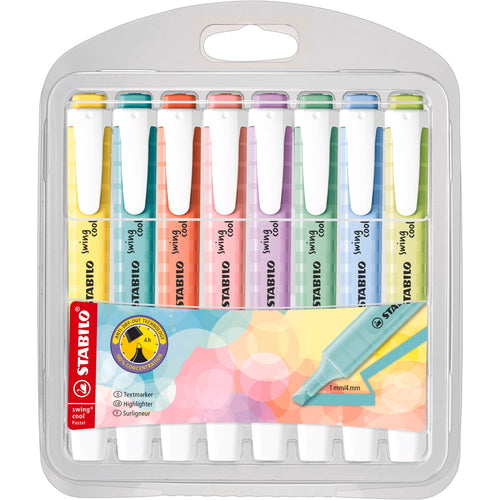 Stabilo Swing cool pastel stift 8 stuks