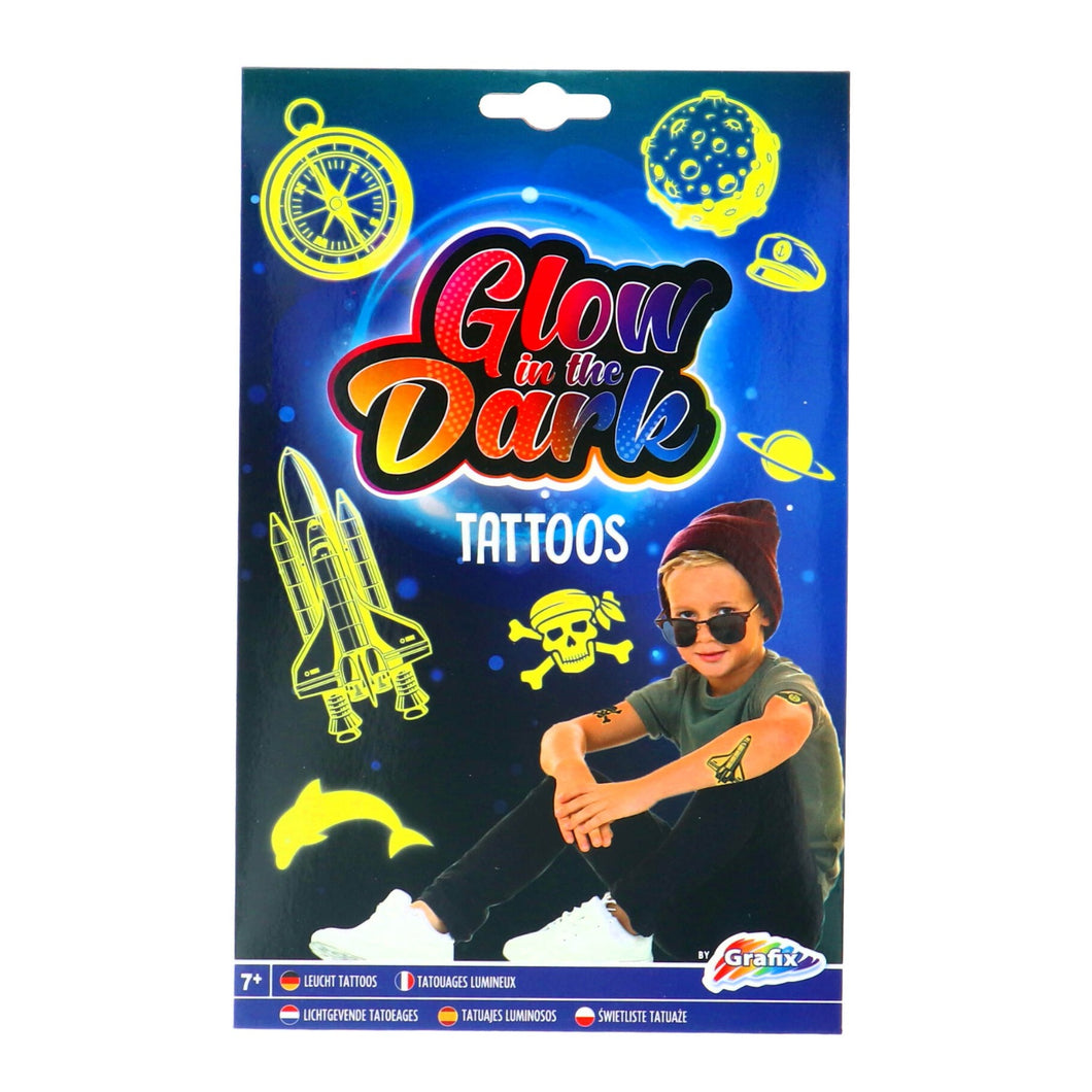 Glow In The Dark Tattoo 2 Assorti