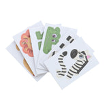 Papier knutselen Accordion dieren 3 stuks  2 assorti