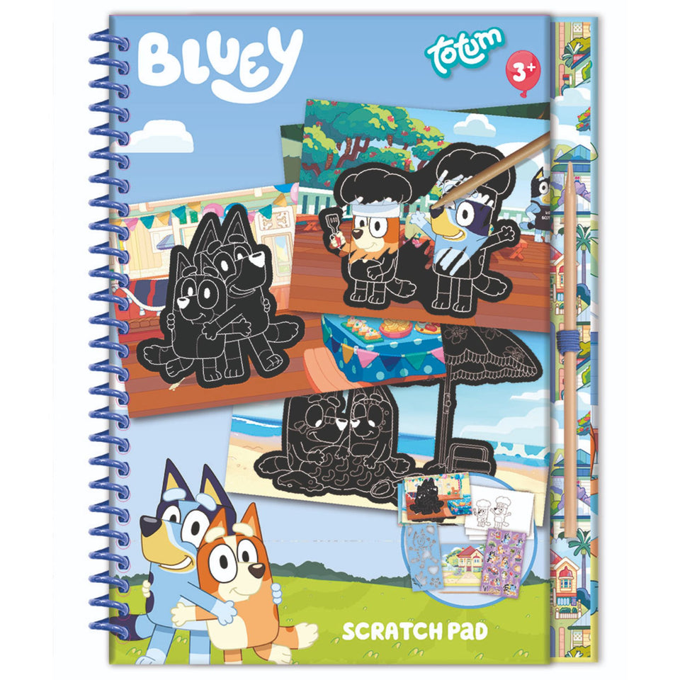 Totum Bluey scratchboek