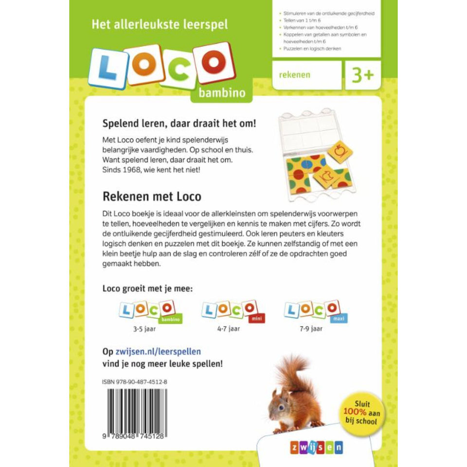 Loco Oefenboekje Bambino Rekenpuzzels