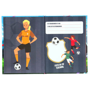 Vriendenboek voetbal meisjes