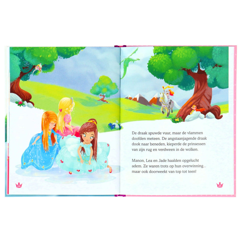 Prinsessen Tegen Boze Draak - Kinderboek