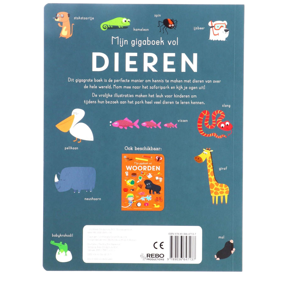 Boek Mijn Gigaboek Vol Dieren