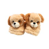 Pantoffels pluche hond kids maat 28-30