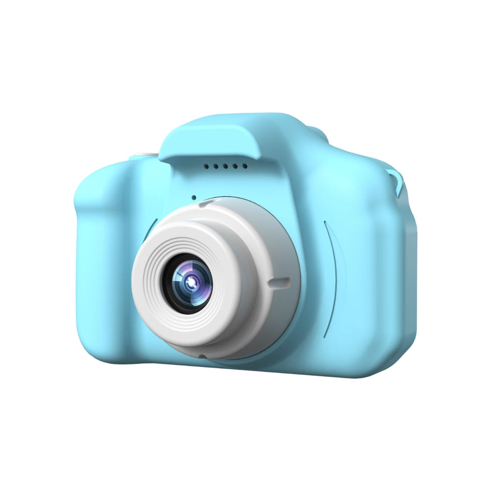 Kindercamera full hd roze / blauw usb