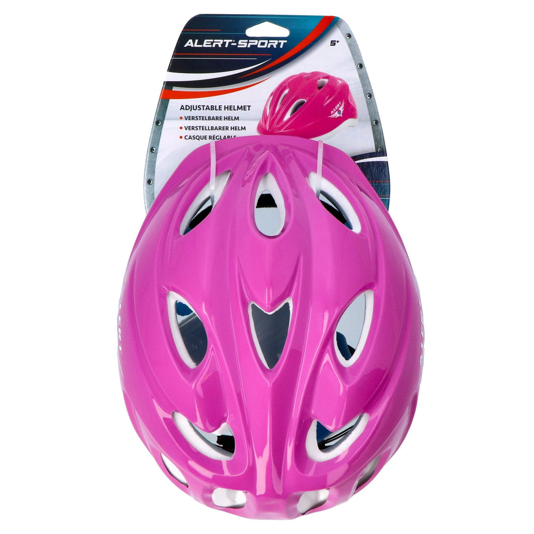 Alert Sport Skate Helm Verstelbaar Roze