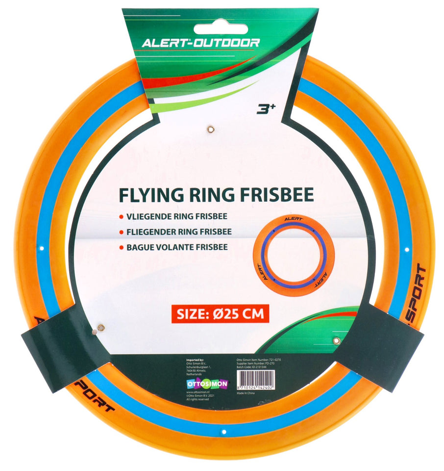 Alert Sport Frisbee Flying Ring 25cm