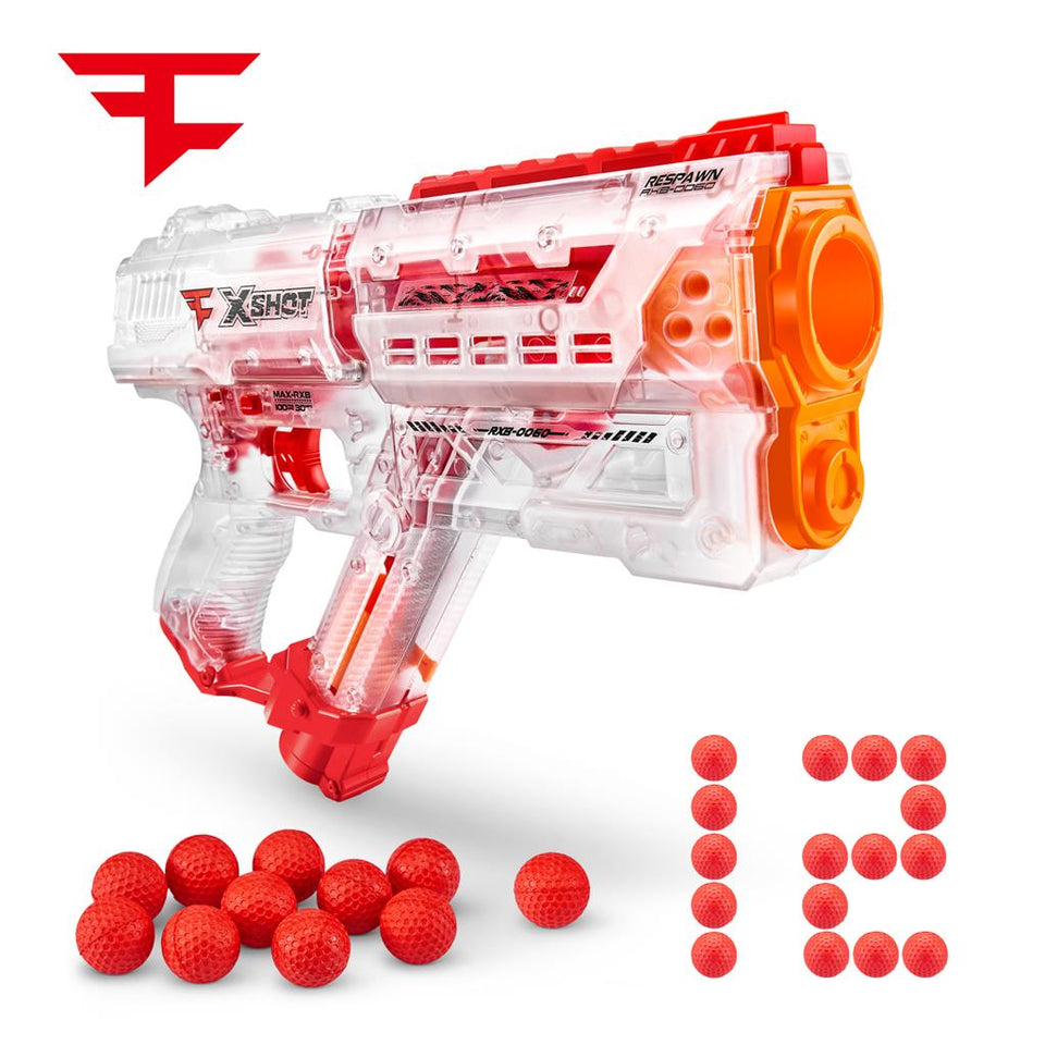 X-Shot Chaos Faze Respawn 12 Dart Ball Blaster