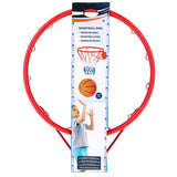 Alert Sport Basketbal Ring Luxe Met Net  Metaal 53 Cm