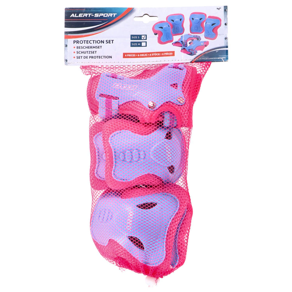 Alert Sport Skate Beschermset Kinderen 3 Delig (Maat S) Roze