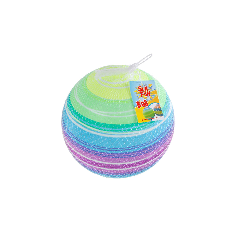 Bal fun plastic 23 cm assorti