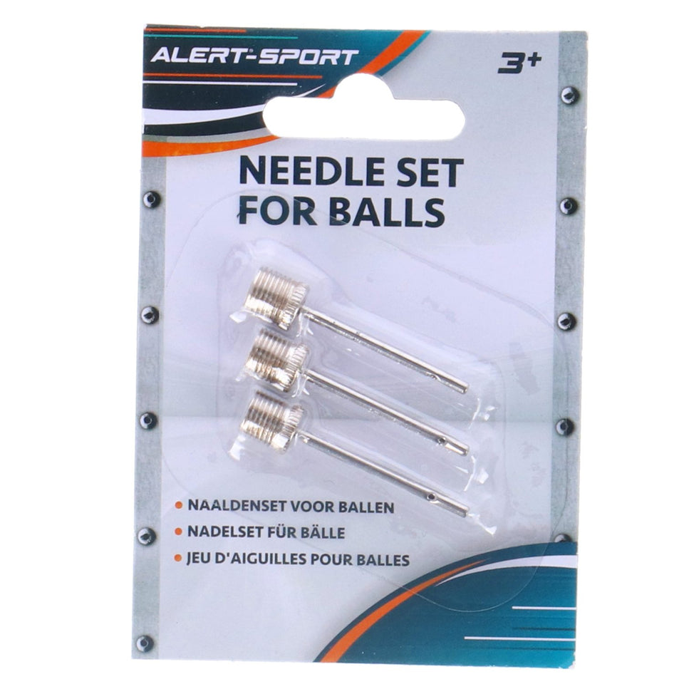 Alert Sport Naaldenset Voor Ballen 3 Stuks