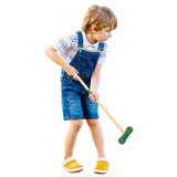 Alert Outdoor Croquet Hout XL 75 Cm  Met Handig Opbergnet