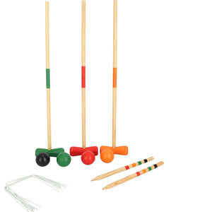 Alert Outdoor Croquet Hout XL 75 Cm  Met Handig Opbergnet