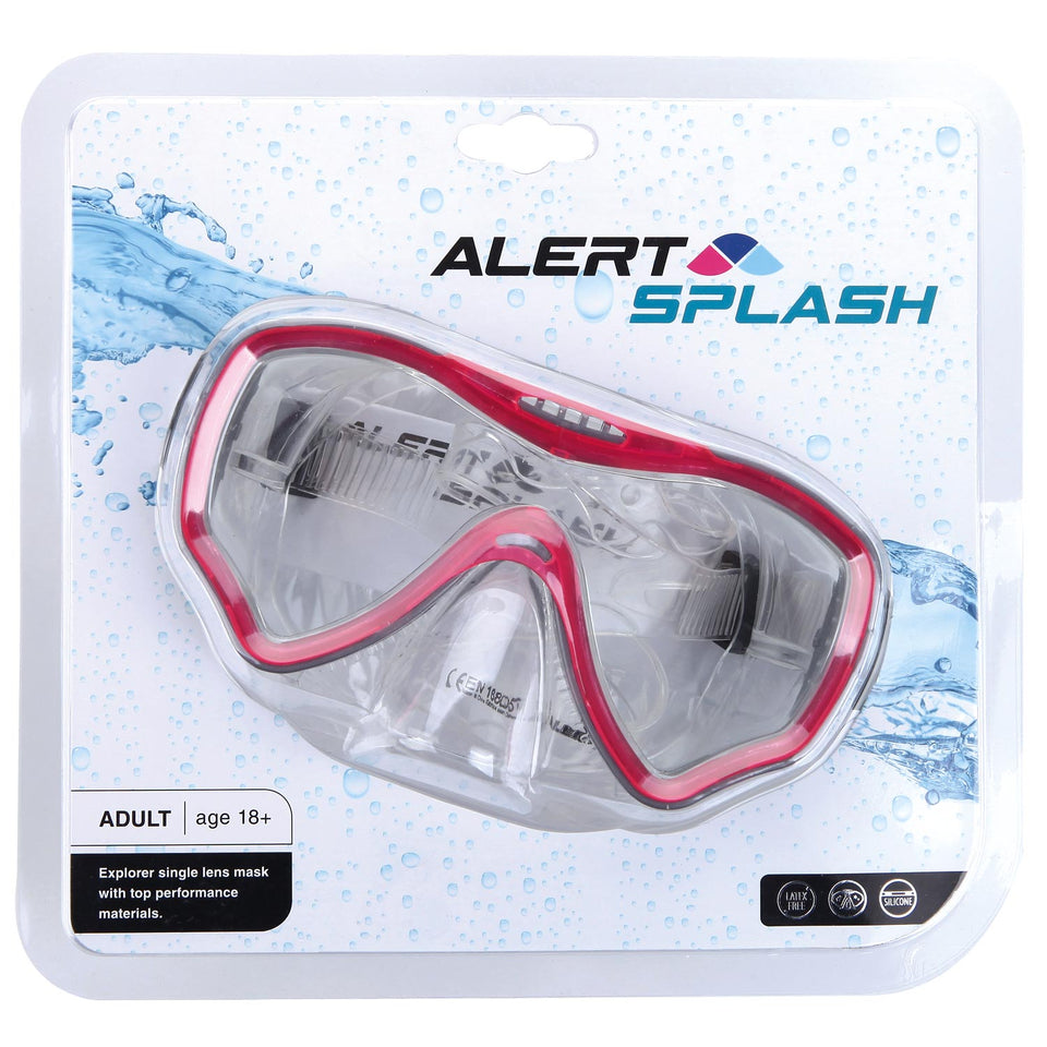 Alert Splash Duikbril Maat L 3 Assorti