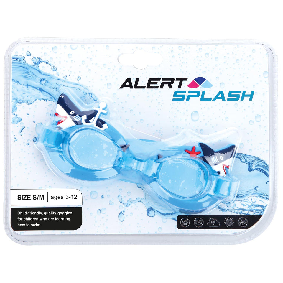 Alert Splash Zwembril Maat S/M 3 Assorti